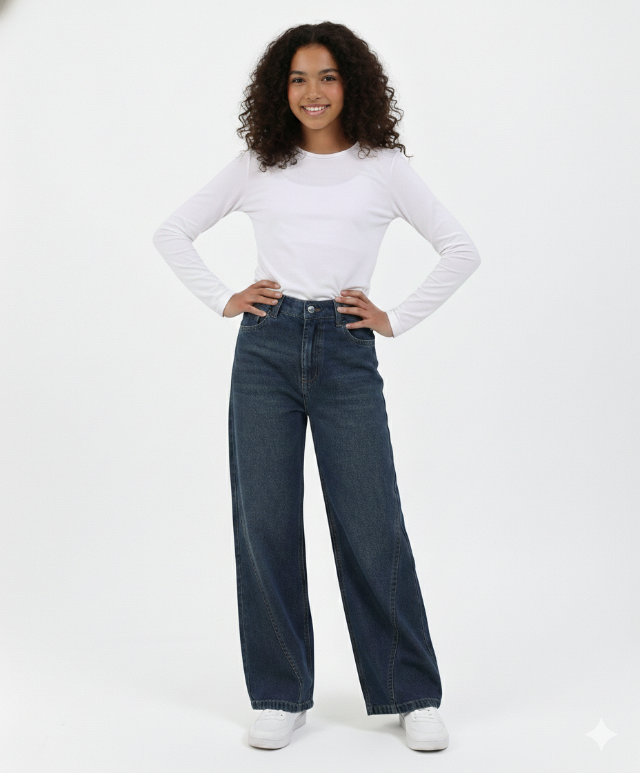 Vintage-Vibe Wide Leg Jeans 5 vintage vibe wide leg jeans